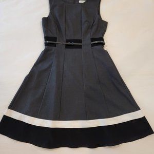 Calvin Klein Classic Gray Dress Size 6 Lightly Used in Excellent Condition
